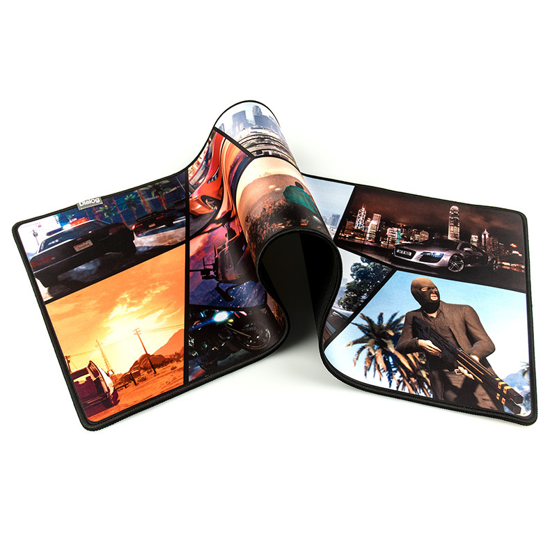 Коврик Dialog PGK-50 MFT c цветным рисунком, Игровая поверхность для клавиатуры и мыши - размер 700х300х3мм