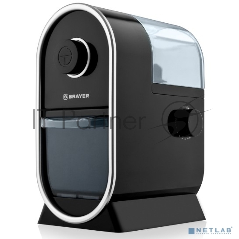 Кофемолка BRAYER, Жерновая, Емкость 100 г., Мощность 110 Вт, пласт. корпус, регул. помола