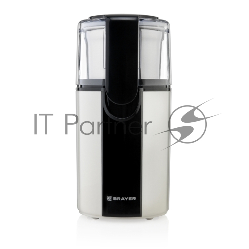 Кофемолка BRAYER, 2 ножа для мяг. и твер., 70 г.,Мощн. 200 Вт, Пластик. корп, нажатием на кр