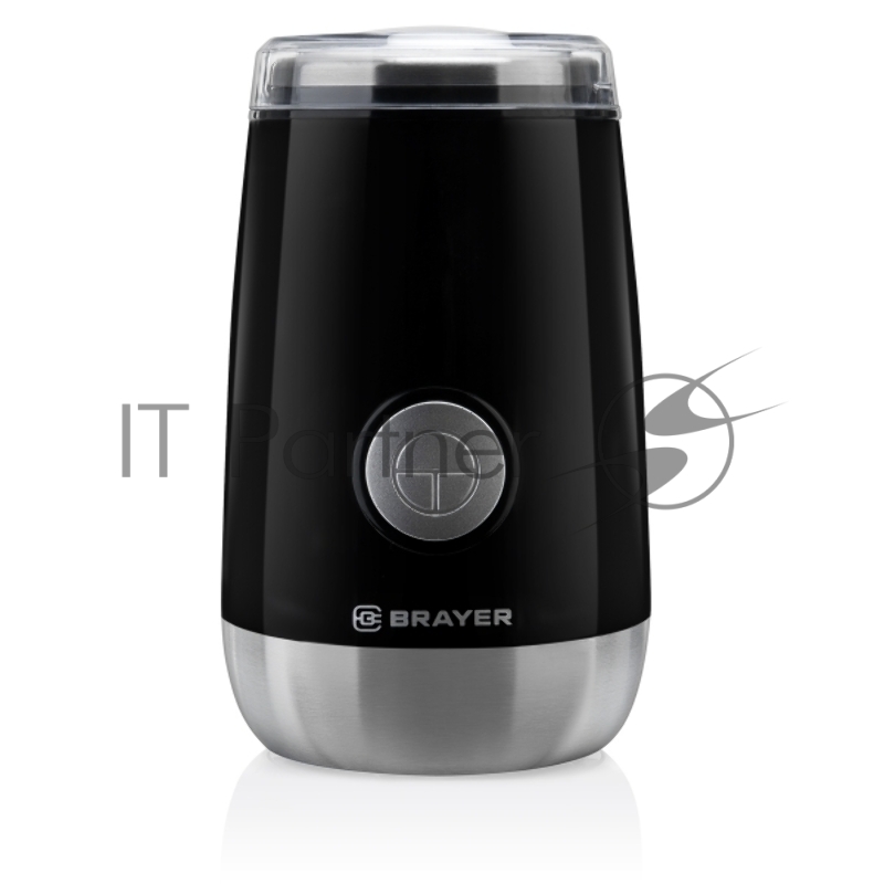 Кофемолка BRAYER, Емкость 50 г.,Мощн. 150 Вт, Пластиковый корпус, Чаша из нерж.стали