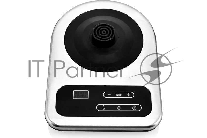 Чайник электрический BRAYER. 2200Вт.1,7 л, стекл., подст. 40-100 °С, Под. t, подсветка, черн.