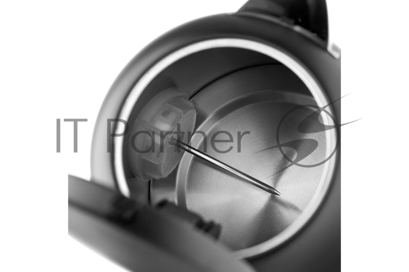 Чайник электрический BRAYER. 2200Вт.1,7 л, STRIX, сталь окраш, термометр, черн.