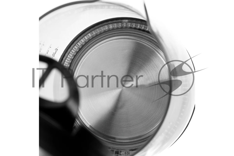 Чайник электрический BRAYER. 2220Вт, 2 л, стекл., черный.