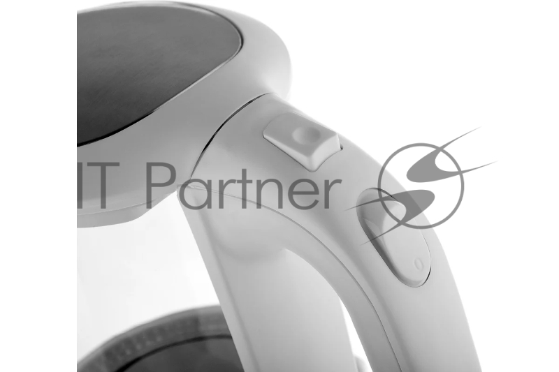 Чайник электрический BRAYER.2220Вт, 2 л, стекл., белый.