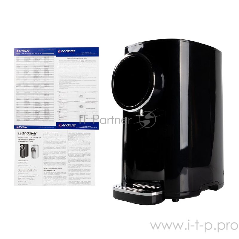 Электрический термопот ENDEVER мощ. 1200 Вт,резервуар для воды из нержавеющей стали 4,8л