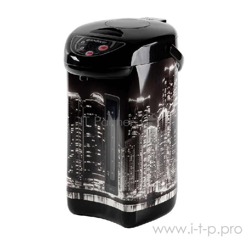 Электрический термопот ENDEVER мощность 900 Вт,резервуар для воды из нержавеющей стали 4л