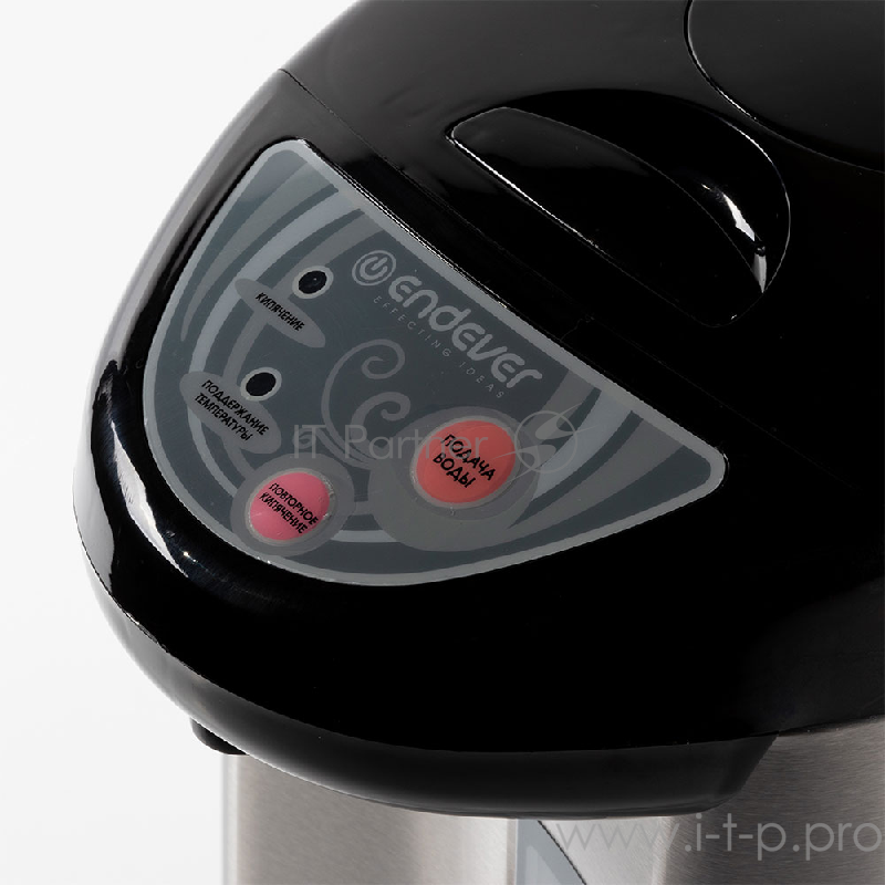 Электрический термопот ENDEVER мощность 900 Вт,резервуар для воды из нержавеющей стали 4л
