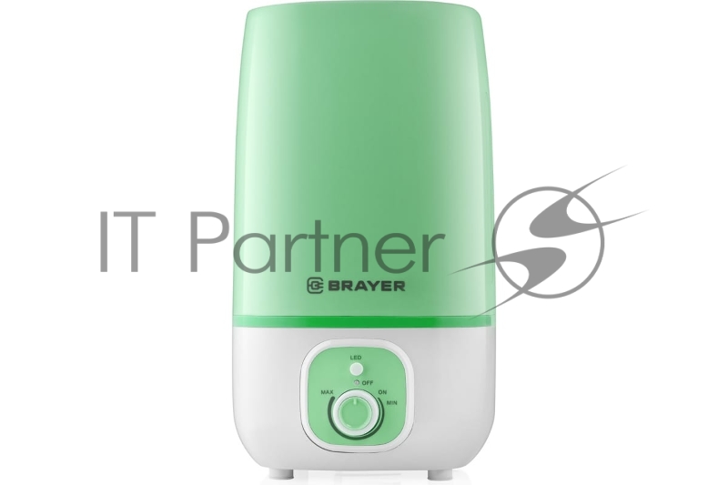 Увлажнитель ультразвуковой BRAYER, 4 л, 25 м, 13 ч., регулировка интенсивности, аромат.