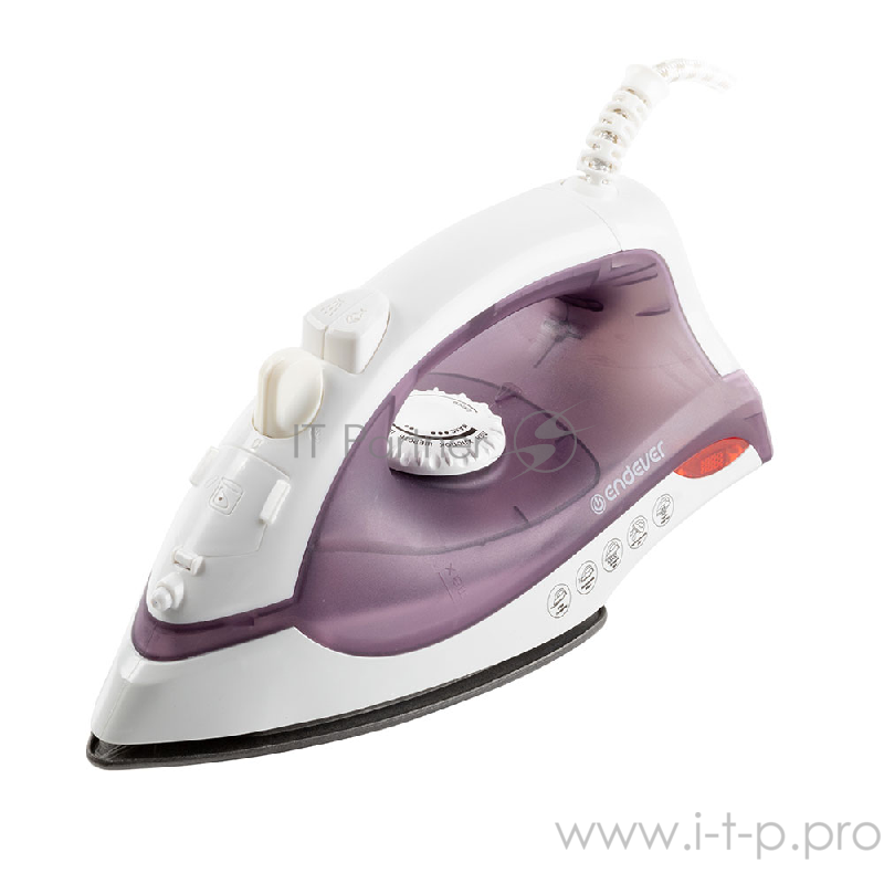 Утюг ENDEVER Delta 106 Мощность (Вт)1600.Объем резервуара для воды 80 мл.Подошва тефлоновая.