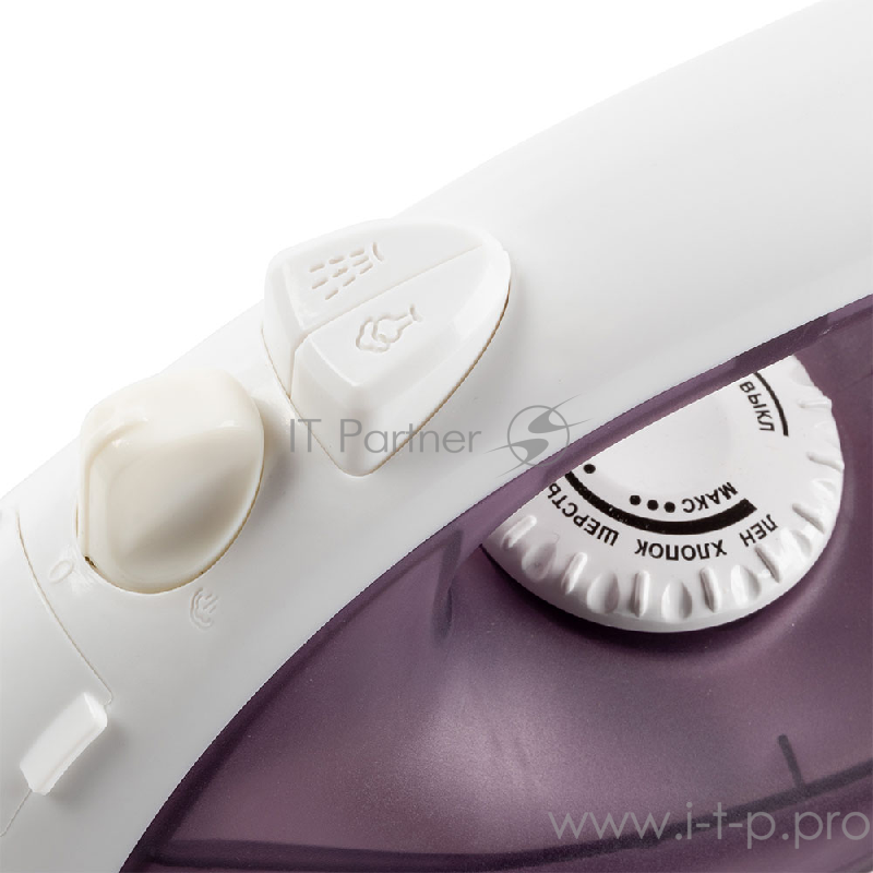 Утюг ENDEVER Delta 106 Мощность (Вт)1600.Объем резервуара для воды 80 мл.Подошва тефлоновая.