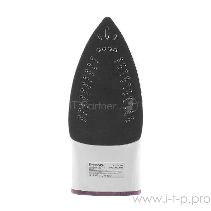 Утюг ENDEVER Delta 106 Мощность (Вт)1600.Объем резервуара для воды 80 мл.Подошва тефлоновая.