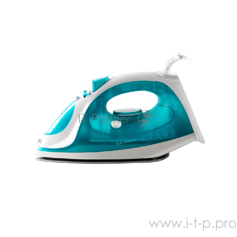 Утюг ENDEVER Delta114 Мощность (Вт) 2000.Объем резервуара для воды 250 мл.Подошва керамическая.