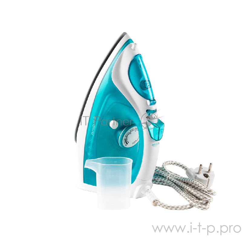 Утюг ENDEVER Delta114 Мощность (Вт) 2000.Объем резервуара для воды 250 мл.Подошва керамическая.