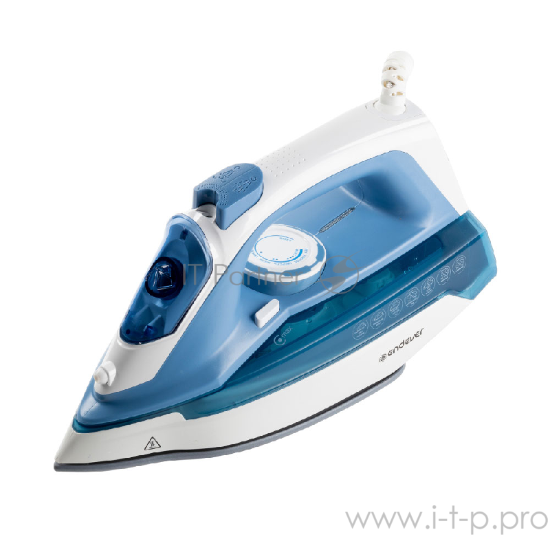 Утюг ENDEVER Delta 209 Мощность (Вт) 2200.Объем резервуара для воды 300 мл.Подошва керамическая.