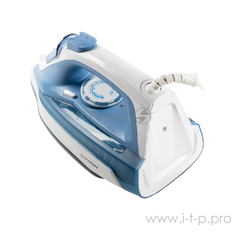 Утюг ENDEVER Delta 209 Мощность (Вт) 2200.Объем резервуара для воды 300 мл.Подошва керамическая.