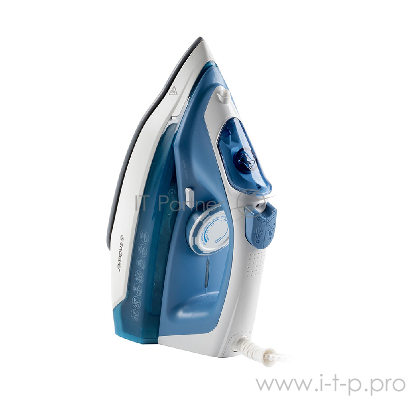 Утюг ENDEVER Delta 209 Мощность (Вт) 2200.Объем резервуара для воды 300 мл.Подошва керамическая.