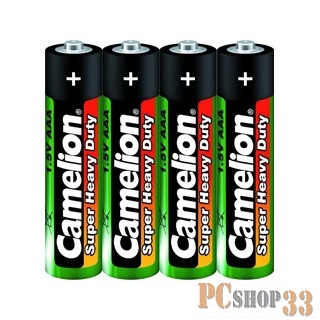 Элемент питания солевой R R03 (шринка 4шт) Camelion 1659