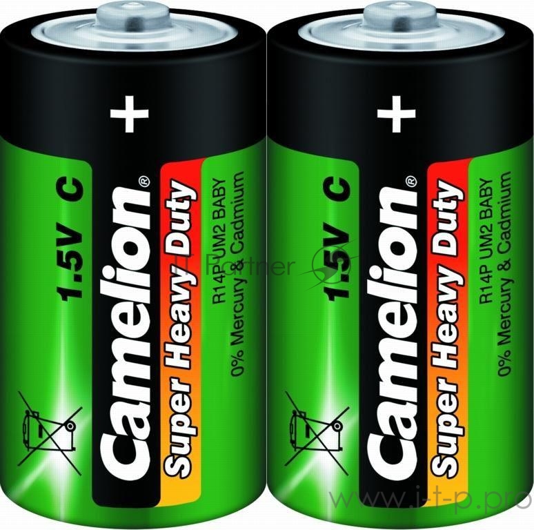 Элемент питания солевой R R14 (шринка 2шт) Camelion 1661