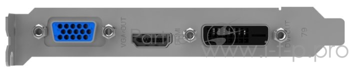 Видеокарта Palit PCI-E PA-GT730K-2GD5 nVidia GeForce GT 730 2048Mb 64bit GDDR5 902/2500 DVIx1/HDMIx1/CRTx1/HDCP Bulk low profile