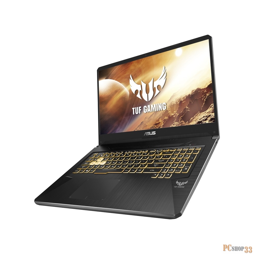 Ноутбук Asus FX705DD-AU104T AMD Ryzen 5 3550H (2.1)/16G/512G SSD/17.3FHD AG IPS 60Hz/NV GTX1050 3G/Win10 Gold Steel