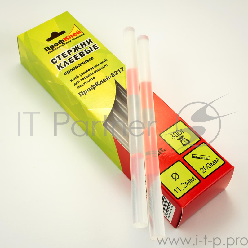 Клеевые стержни ПРОФКЛЕЙ 8217 Прозрачные, универсальные