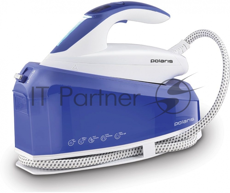 Паровая станция Polaris PSS 7520K 2400Вт синий/белый