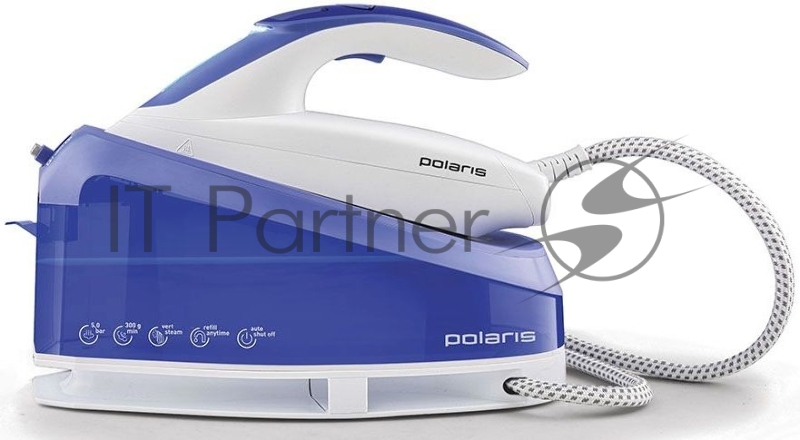Паровая станция Polaris PSS 7520K 2400Вт синий/белый
