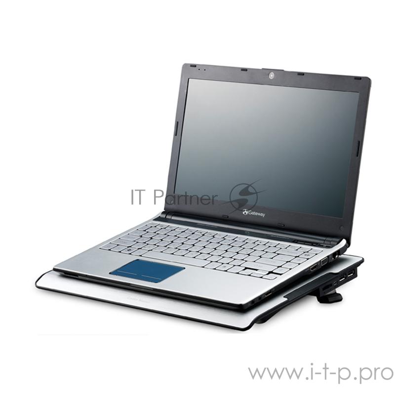 Аксессуар к ноутбуку Cooler Master R9-NBC-A2HK-GP NotePal A200 Black (до 16, 2 вентилятора 140мм, 2xUSB, черный) Color Retail Box)