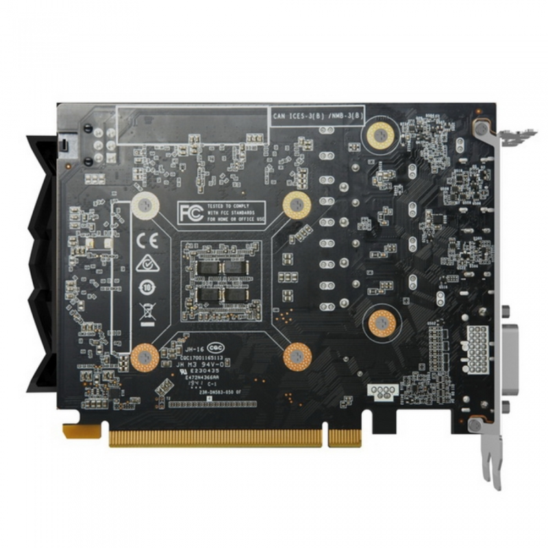 Видеокарта Zotac GTX 1650 SUPER, 4GB, GDDR6, 128bit, DVI/HDMI/DP (ZT-T16510F-10L) RTL