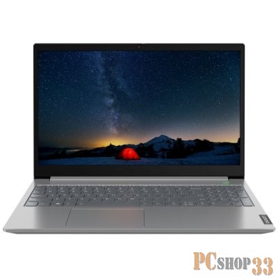 Ноутбук Lenovo ThinkBook 15-IML 15.6 FHD(1920x1080)AG, I3-10110U, 8GB DDR4_2666, 256GB SSD, INTEGRATED_GRAPHICS, WiFi, BT, no DVD, 3CELL, Win10Pro, MINERAL GREY, 1,7kg, 1y c.i.