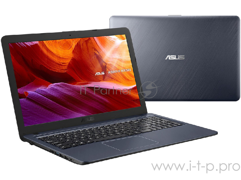 ASUS K543BA (xMas Editiion) AMD A6-9225/4Gb/256Gb SSD/15.6 FHD Anti-Glare/ODD/Endless Star Gray