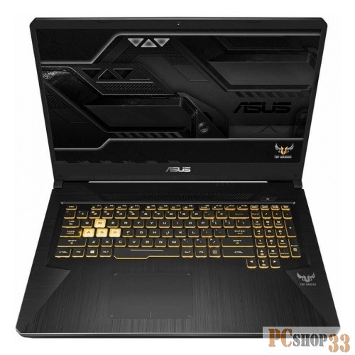 ASUS TUF FX705DT AMD Ryzen 5 3550H/8Gb/1Tb + PCIE NVME 256G M.2 SSD/No ODD/17.3 FHD IPS Anti-Glare 120Hz/NVIDIA GeForce GTX 1650 4Gb GDDR5/Camera/Wi-Fi/No OS Black Gold Steel