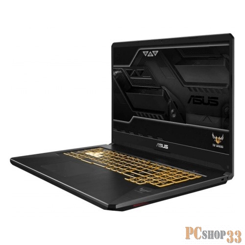 ASUS TUF FX705DT AMD Ryzen 5 3550H/8Gb/1Tb + PCIE NVME 256G M.2 SSD/No ODD/17.3 FHD IPS Anti-Glare 120Hz/NVIDIA GeForce GTX 1650 4Gb GDDR5/Camera/Wi-Fi/No OS Black Gold Steel