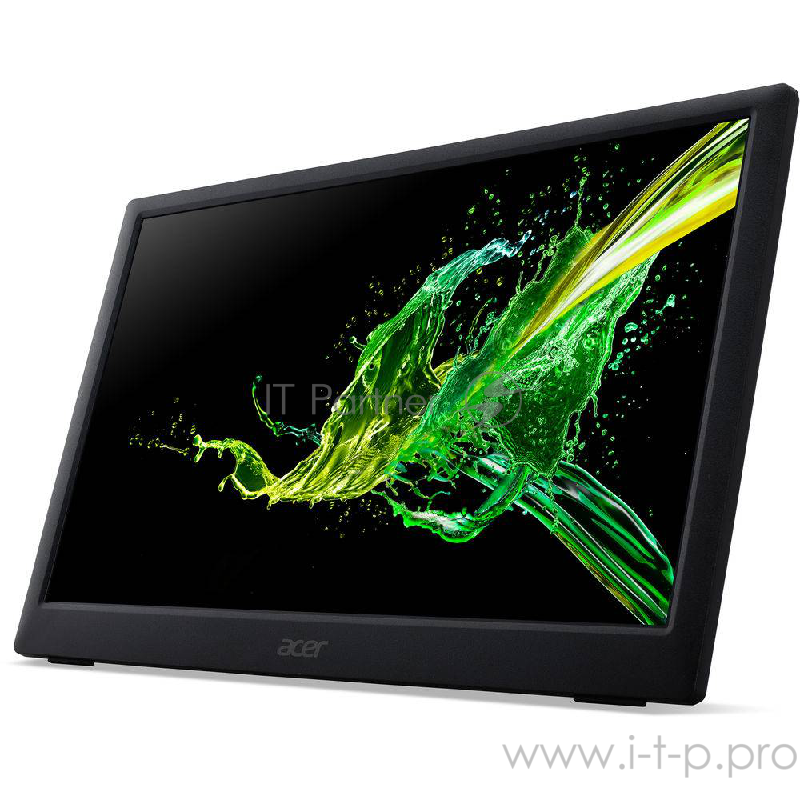 МОНИТОР 15.6 Acer PM161Qbu Black (IPS, LED, Wide, 1920x1080, 7ms, 178°/178°, 220 cd/m, 100,000,000:1, +USB, )