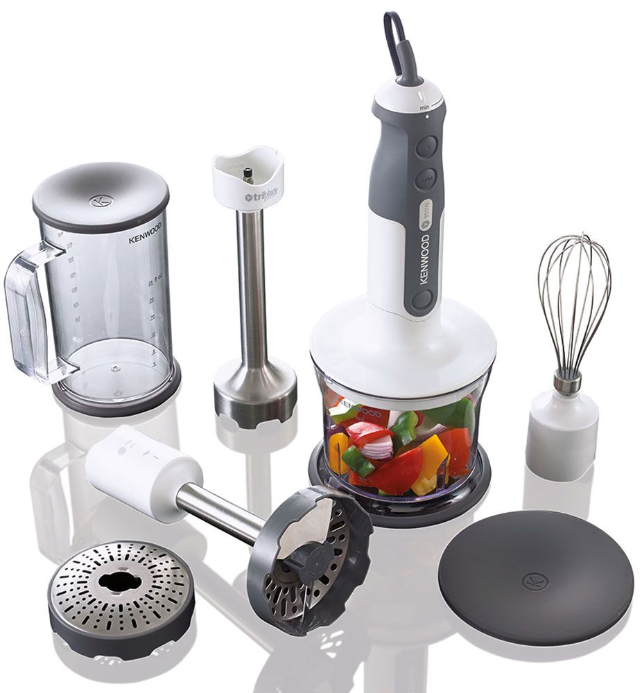 Блендер Kenwood HDP404WH погружной, белый/серый