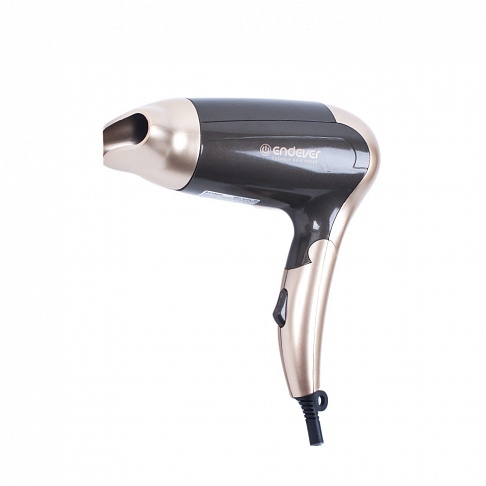 Фен Endever Aurora 451 черный/золотистый