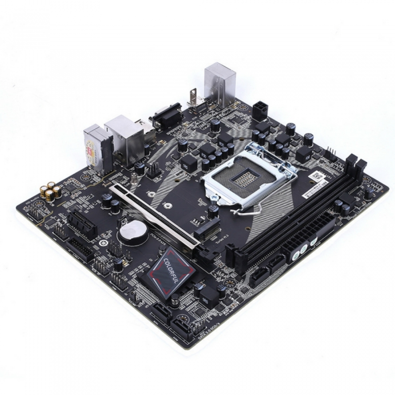 Материнские платы Colorful BATTLE-AX H310M-M.2 V21, Socket 1151, Intel®H310, 2xDDR4-2666, D-SUB+HDMI, 1xPCI-Ex16, 1xPCI-Ex1, 4xSATA3, 1xM.2, 8 Ch Audi
