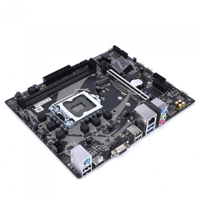 Материнские платы Colorful BATTLE-AX H310M-M.2 V21, Socket 1151, Intel®H310, 2xDDR4-2666, D-SUB+HDMI, 1xPCI-Ex16, 1xPCI-Ex1, 4xSATA3, 1xM.2, 8 Ch Audi