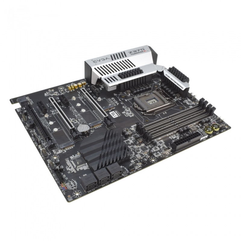 Материнские платы EVGA Z370 Classified K, Intel Z370, ATX, 4xDDR4-4133MHz Dual Channel, Max 64GB, 3xPCI-Ex16, 6xSATA3 (RAID 0/1/5/10/JBOD), 1xM.2 Key