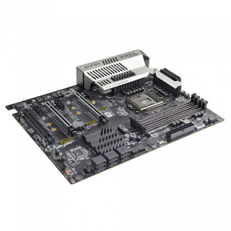 Материнские платы EVGA Z370 FTW, S1151, Intel Z370, ATX, 4xDDR4-4133MHz Dual Channel, Max 64GB, 3xPCI-Ex16, 6xSATA3 (RAID 0/1/5/10/JBOD), Giga Lan, Au