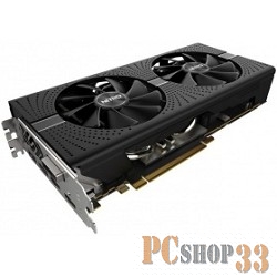 Видеокарта Sapphire Radeon NITRO+ RX 580 1340Mhz PCI-E 3.0 8192Mb 8000Mhz 256 bit DVI HDMI DisplayPort (11265-03-20G)