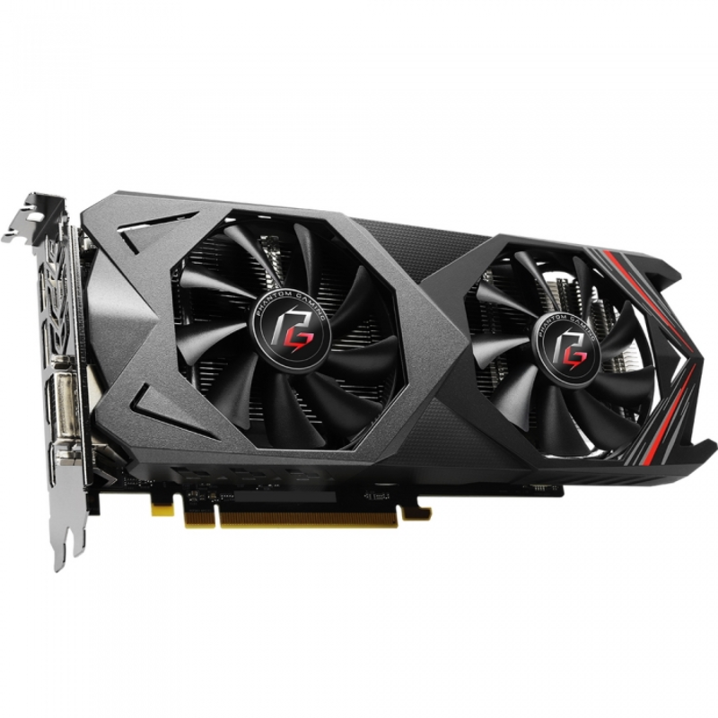Видеокарты ASRock Phantom Gaming U Radeon RX 590 8G OC (PG U RADEON RX 590 8G OC) RTL {10}