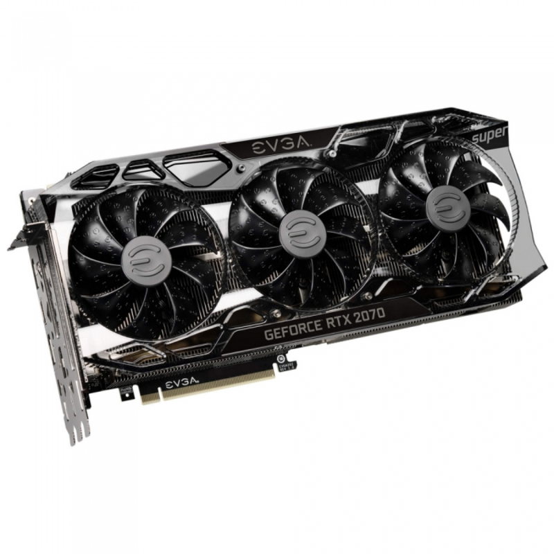 Видеокарты EVGA RTX 2070 SUPER FTW3 ULTRA, OC, PCI-Ex16 3.0, 8GB, GDDR6, 256bit, HDMI/3xDP ISB Type-C (08G-P4-3277-KR) RTL {4}