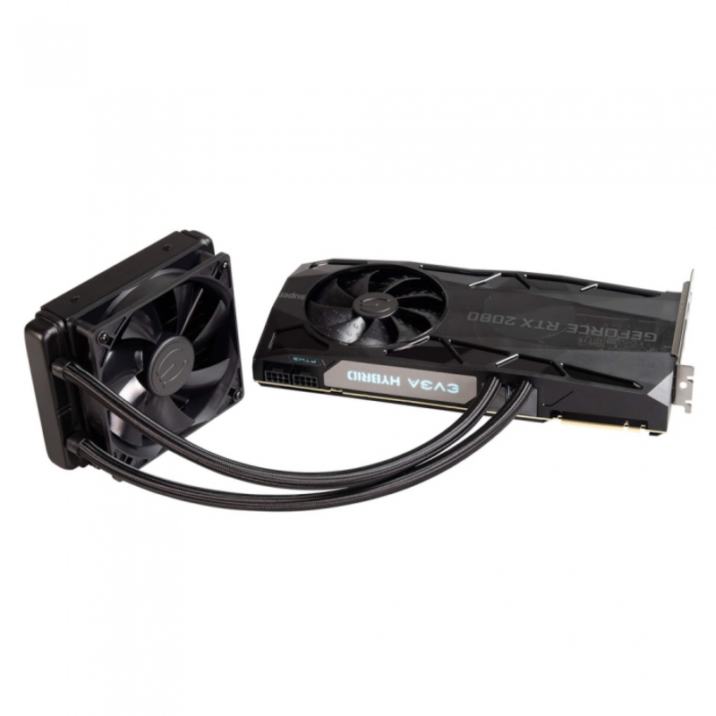 Видеокарты EVGA RTX 2080 SUPER FTW3 HYBRID GAMING, PCI-Ex16 3.0, 8GB, GDDR6, 256bit, HDMI/3xDP/USB Type-C (08G-P4-3288-KR) RTL {4}