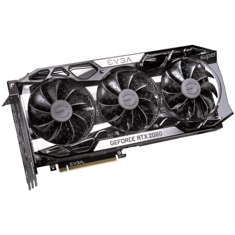 Видеокарты EVGA RTX 2080 SUPER FTW3 ULTRA, OC, PCI-Ex16 3.0, 8GB, GDDR6, 256bit, HDMI/3xDP/USB Type-C (08G-P4-3287-KR) RTL {4}