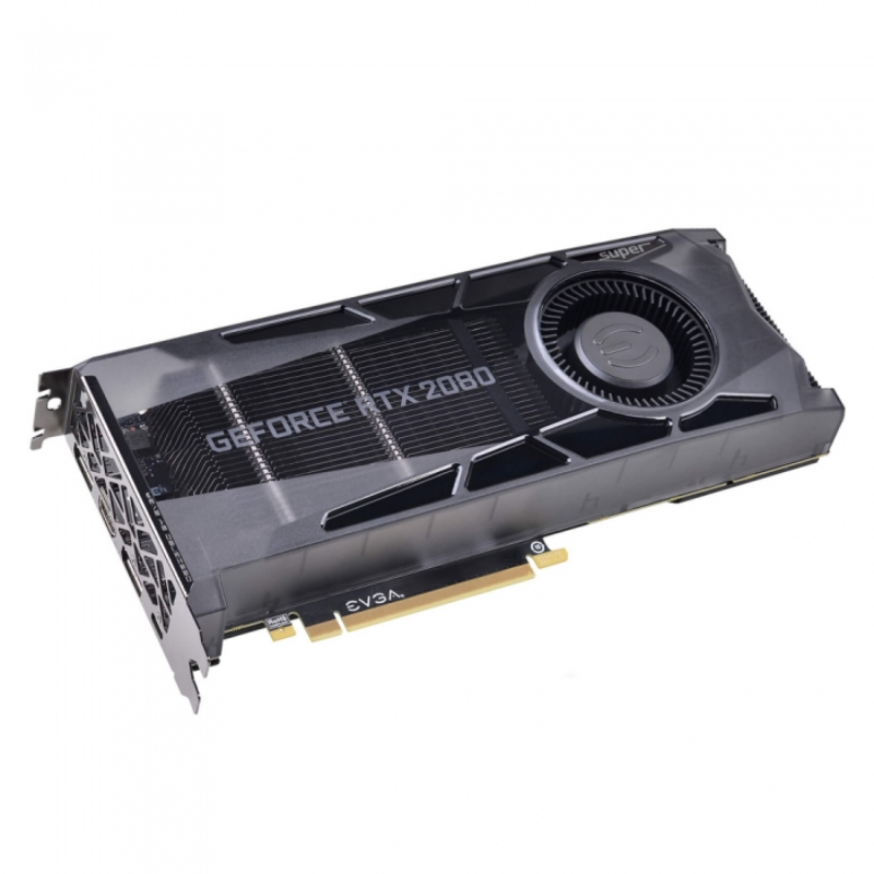 Видеокарты EVGA RTX 2080 SUPER GAMING, PCI-Ex16 3.0, 8GB, GDDR6, 256bit, HDMI/2xDP/USB Type-C (08G-P4-3080-KR) RTL {4}