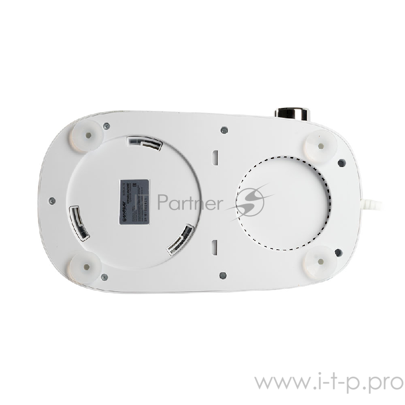 Миксер стационарный Endever Sigma-19, 1000 Вт., планетарный, многофункциональный, стальная чаша 4 л., регулировка скорости, белый