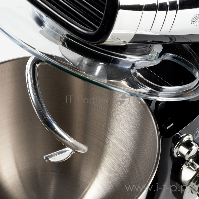 Миксер стационарный Endever Sigma-18, 1000 Вт., планетарный, многофункциональный, стальная чаша 4 л., регулировка скорости, черный