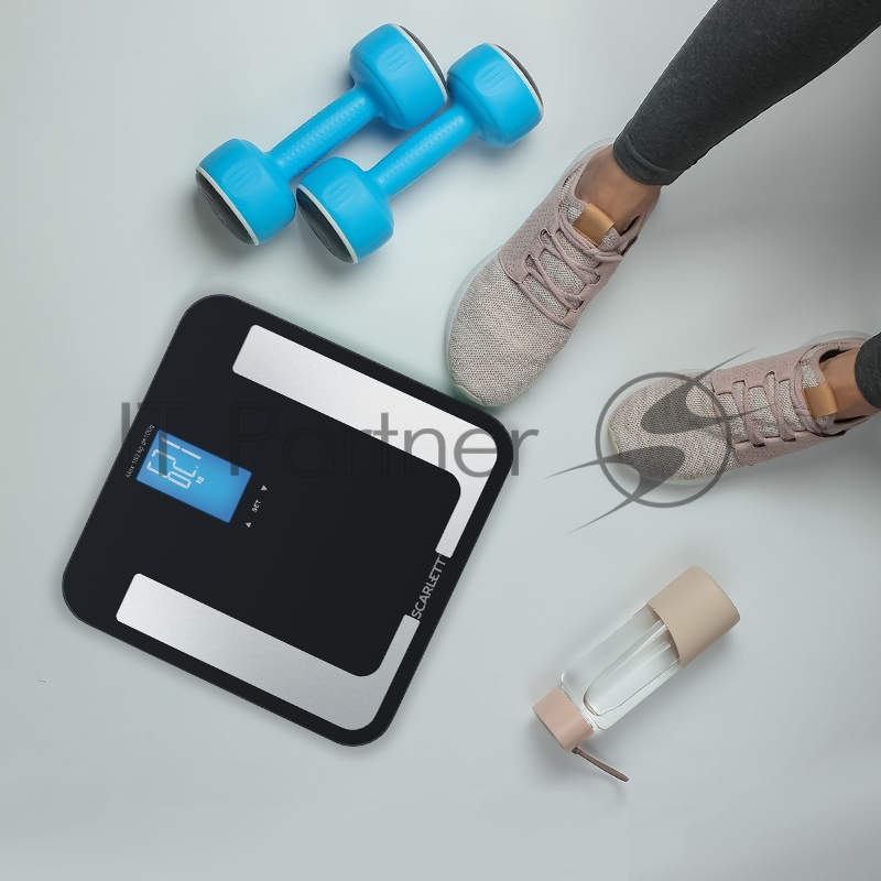 Весы напольные Scarlett SL-BS34ED40 (черный)