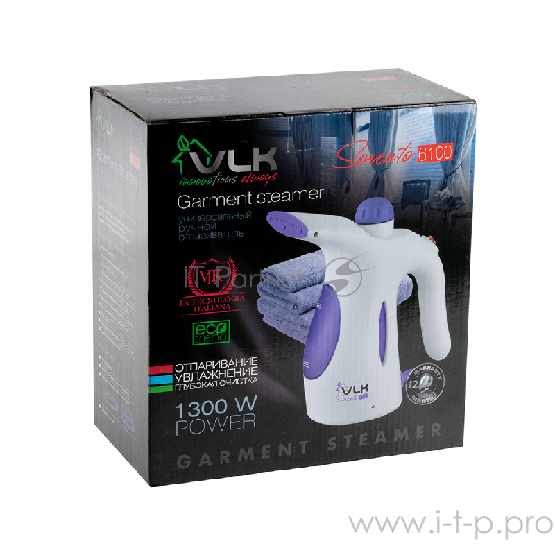 Отпариватели VLK Sorento 6100 бело-сиреневый